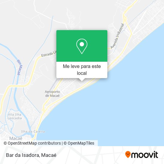 Bar da Isadora mapa