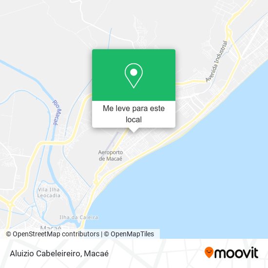 Aluizio Cabeleireiro mapa