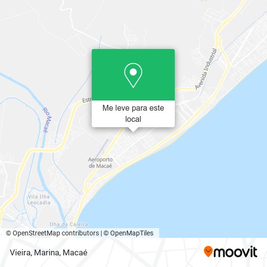 Vieira, Marina mapa