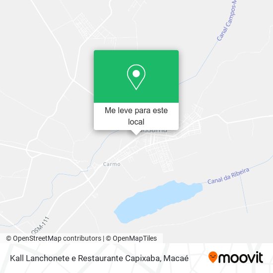 Kall Lanchonete e Restaurante Capixaba mapa