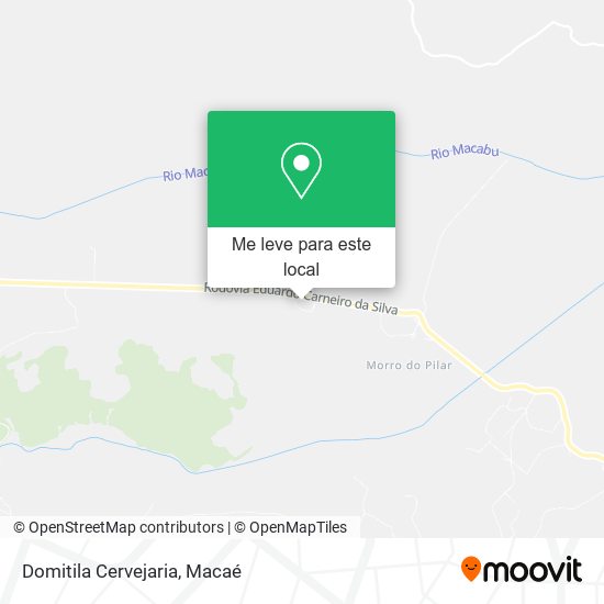 Domitila Cervejaria mapa