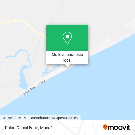 Palco Oficial Farol mapa