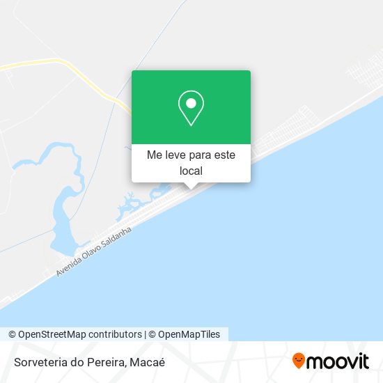 Sorveteria do Pereira mapa