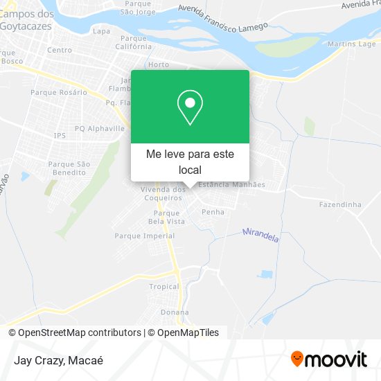 Jay Crazy mapa