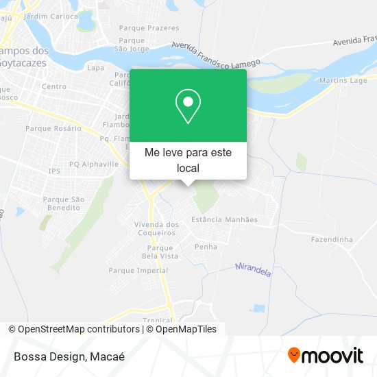 Bossa Design mapa