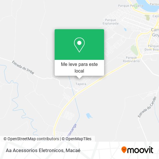 Aa Acessorios Eletronicos mapa