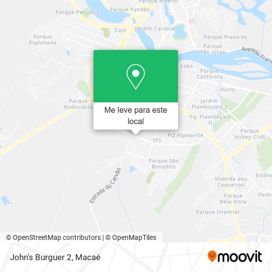 John's Burguer 2 mapa