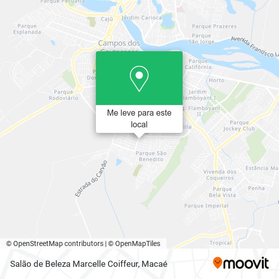 Salão de Beleza Marcelle Coiffeur mapa