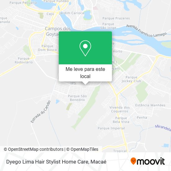 Dyego Lima Hair Stylist Home Care mapa