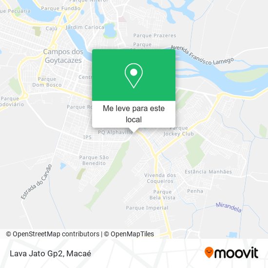 Lava Jato Gp2 mapa