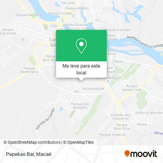 Pepekas Bar mapa