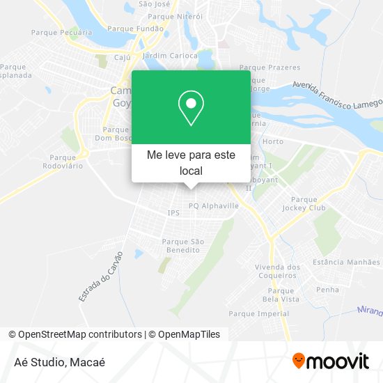 Aé Studio mapa