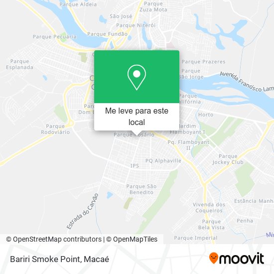 Bariri Smoke Point mapa