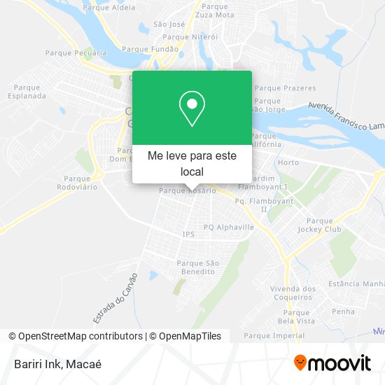 Bariri Ink mapa