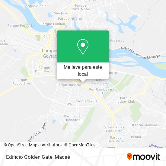 Edificio Golden Gate mapa