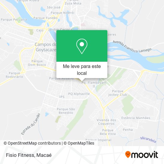Fisio Fitness mapa