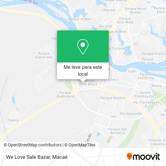 We Love Sale Bazar mapa