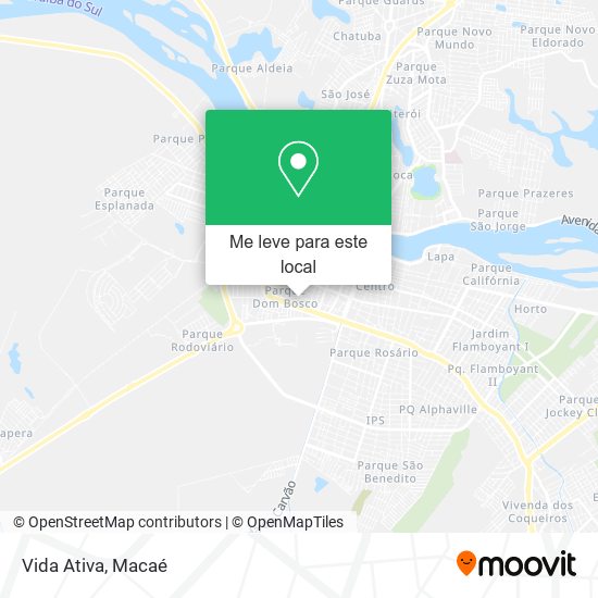 Vida Ativa mapa