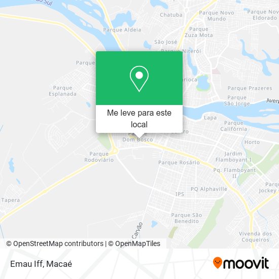 Emau Iff mapa