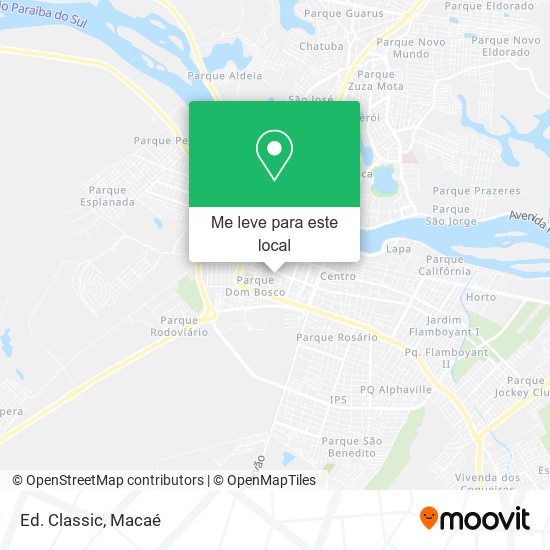 Ed. Classic mapa