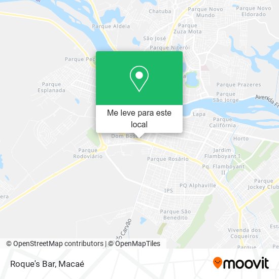 Roque's Bar mapa