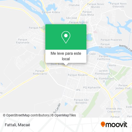 Fattali mapa