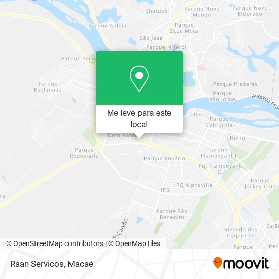 Raan Servicos mapa