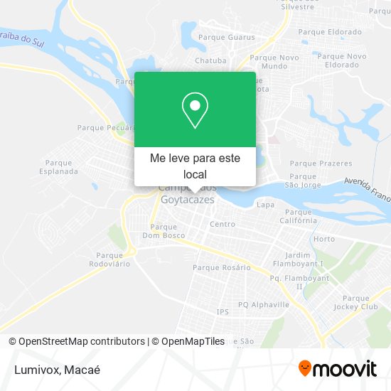 Lumivox mapa