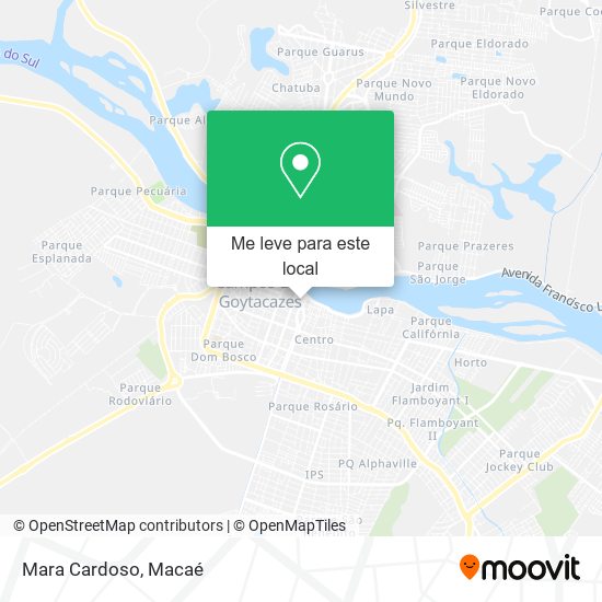 Mara Cardoso mapa