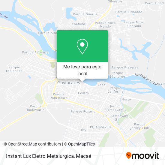 Instant Lux Eletro Metalurgica mapa