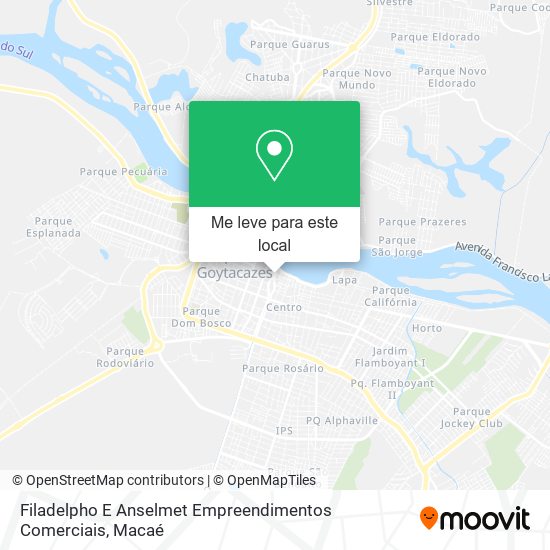 Filadelpho E Anselmet Empreendimentos Comerciais mapa