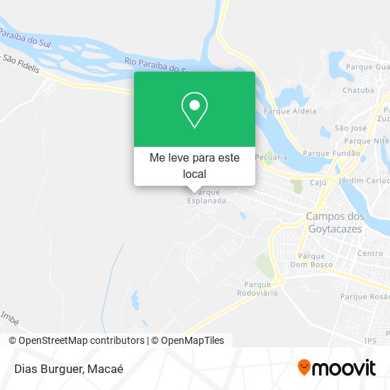 Dias Burguer mapa
