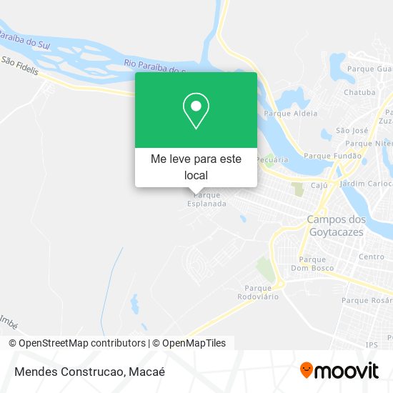 Mendes Construcao mapa
