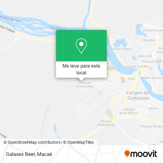 Galaxes Beer mapa