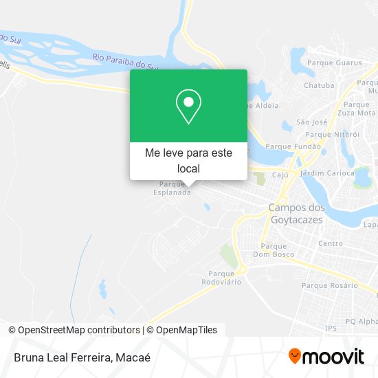 Bruna Leal Ferreira mapa