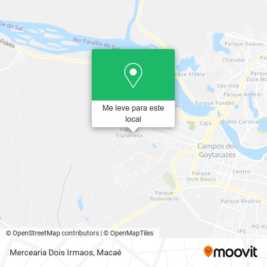 Mercearia Dois Irmaos mapa