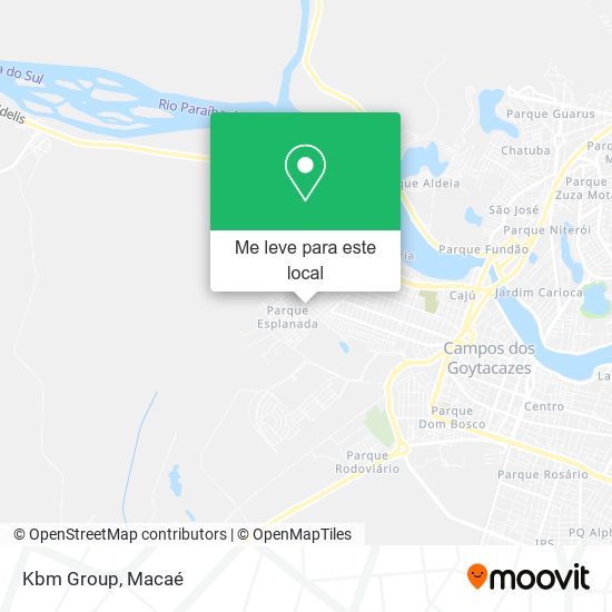 Kbm Group mapa