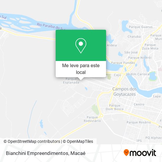 Bianchini Empreendimentos mapa