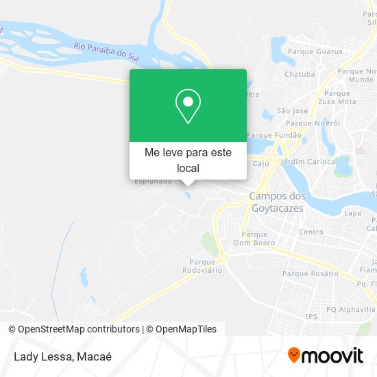 Lady Lessa mapa