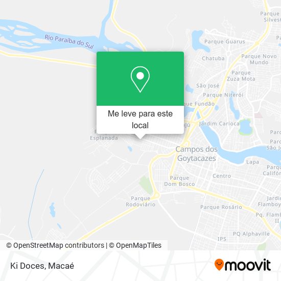 Ki Doces mapa