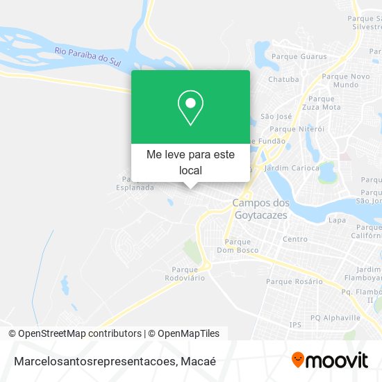 Marcelosantosrepresentacoes mapa