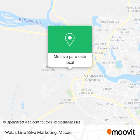 Walas Lirio Silva Marketing mapa