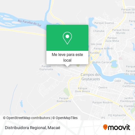 Distribuidora Regional mapa
