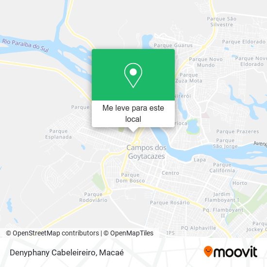 Denyphany Cabeleireiro mapa