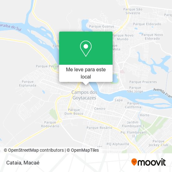 Cataia mapa