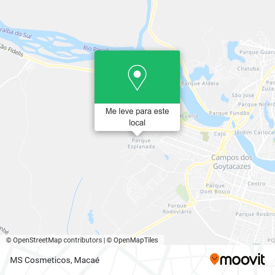 MS Cosmeticos mapa