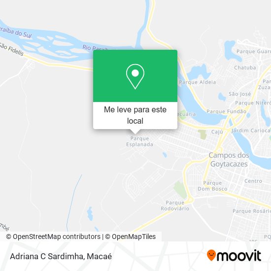 Adriana C Sardimha mapa