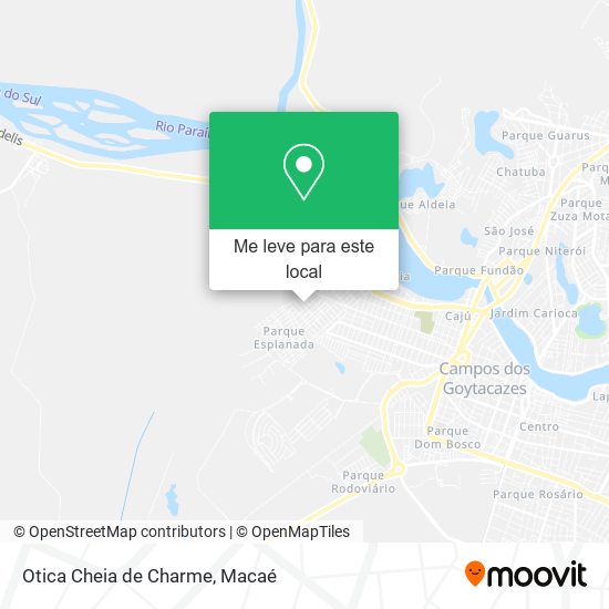 Otica Cheia de Charme mapa