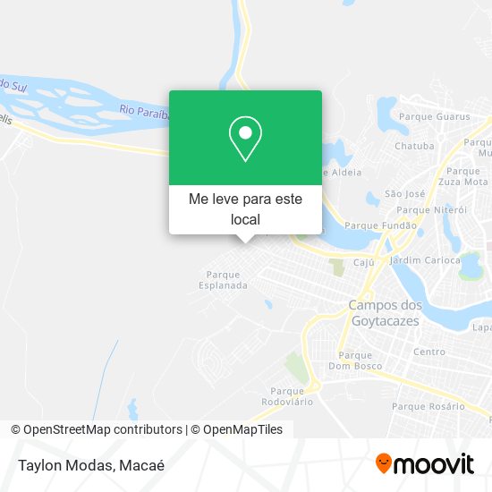 Taylon Modas mapa