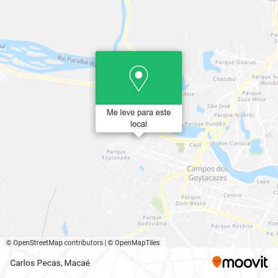 Carlos Pecas mapa